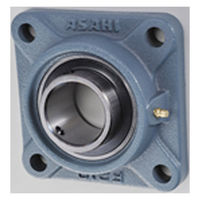 旭精工 鋳鉄製インサート軸受ユニット UCFX09 1セット(3個入)（直送品）