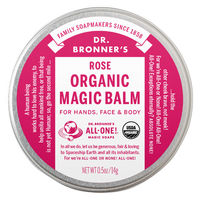 ドクターブロナー オーガニックバーム ローズ 14g ネイチャーズウェイ