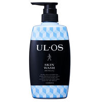 ULOS(ウルオス)薬用 全身用 スキンウォッシュ ポンプ 500ml ボディソープ 洗顔 男性用 大塚製薬
