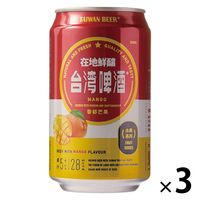 フルーツビール 台湾ビール マンゴービール 330ml 缶 3本