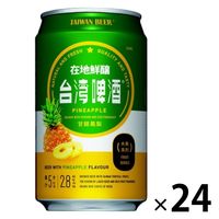フルーツビール 台湾ビール パイナップルビール 330ml 缶 1箱（24本）