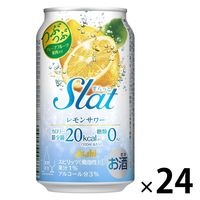 チューハイ 酎ハイ アサヒ Slat（すらっと）レモンサワー 350ml 缶 1箱（24本）