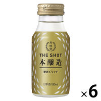 月桂冠 THE SHOT 艶めくリッチ＜本醸造＞ 180ml×6本