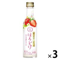 月桂冠 ほろどけ いちご 200ml 壜詰 1セット（3本）