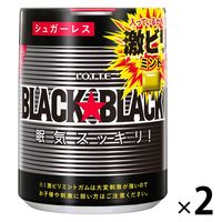 ロッテ ブラックブラック 粒 ワンプッシュボトル　2個　ガム