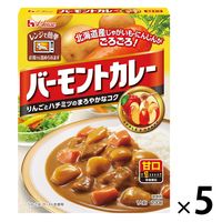 ハウス食品 バーモントカレー 甘口 200g 1セット（5個） レンジ対応 レトルト