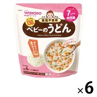 【7ヵ月頃から】らくらくまんま ベビーのうどん 6個 アサヒグループ食品