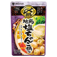 ミツカン 〆まで美味しい地鶏塩ちゃんこ鍋つゆ ストレート 750g 1個
