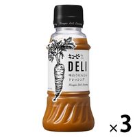 DELI 味わうにんじんドレッシング 3本 キユーピー - アスクル