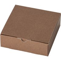 ヘッズ 無地ブラウンギフトボックス-17 MBR-GB17 1パック(10枚)
