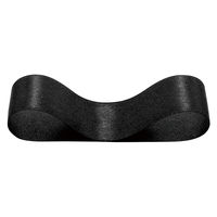 ヘッズ サテンリボンBLACK25mm 2590R 1巻