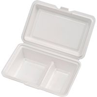 ケーピープラテック ランチボックス Kランチ-54-D ムジ 14166 1袋(25枚)（直送品）