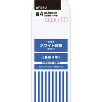 オキナ ホワイト80長4 WP210 100枚入 1袋