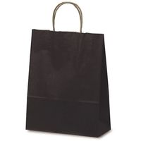 ベルベ 紙袋 1584 自動紐手提袋 T-X カラー(カカオ) 1包(50枚)