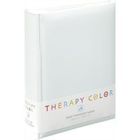 ナカバヤシ セラピーカラー背丸ブック式 ポケットアルバム160枚プレーンホワイト TCBP-160-PW 1冊