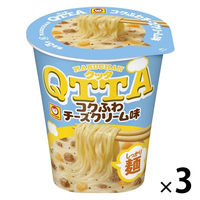 東洋水産 マルちゃん MARUCHAN QTTA（クッタ） コクふわチーズクリーム味 1セット（3個）