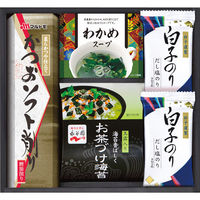 創愛 【2箱セット】白子のり&永谷園食卓詰合せ 24-2902-015 1セット(2箱入)（直送品）