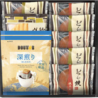 千寿堂 【2箱セット】ドトールコーヒー&どら焼き詰合せ 24-7588-026 1セット(2箱入)（直送品）