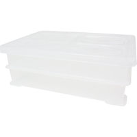サンコープラスチック フードテナー No.5 本体2 蓋1 クリア 4547883552487 1個