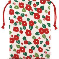 くろちく 【2袋セット】花筐御朱印帳入れ巾着 24-0192-339 1セット(2袋入)（直送品）