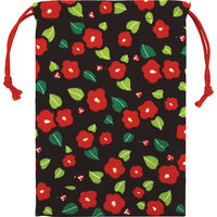 くろちく 【2袋セット】花筐御朱印帳入れ巾着 24-0192-347 1セット(2袋入)（直送品）