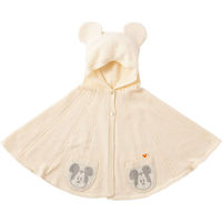 高井ニット ディズニー オーガニックコットンフード付ポンチョ 24-0306-023 1箱（直送品）