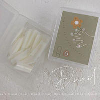 D.nail スタンダードチップ ナチュラル #6 50P 121279 1点（直送品）