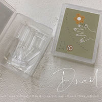 D.nail スタンダードチップ クリア #10 50P 121271 1点（直送品）