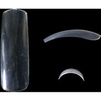 BEAUTY NAILER 100プレミアチップス ロングカーブド クリア 100P PTー8N 37943 1点（直送品）