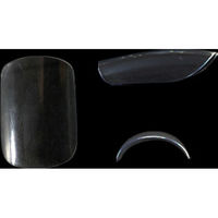 BEAUTY NAILER 100プレミアチップス カジュアルスクエア クリア 100P PTー7N 37942 1点（直送品）