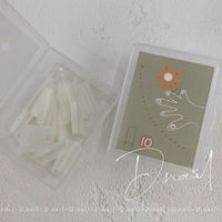 D.nail スタンダードチップ ナチュラル #10 50P 121283 1点（直送品）