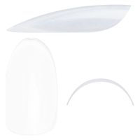 SHAREYDVA サンプル用チップN クリア (ラウンド) #2 50P 124147 1点（直送品）