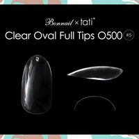 Bonnail Bonnail×tati クリアオーバルフルチップ O500 #05 12937 1点（直送品）