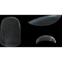 BEAUTY NAILER 100プレミアチップス カジュアルラウンド クリア 100P PTー14N 37936 1点（直送品）