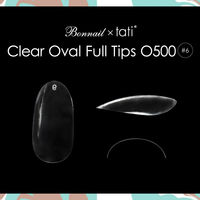 Bonnail Bonnail×tati クリアオーバルフルチップ O500 #06 12938 1点（直送品）