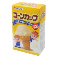 NISSEI コーンカップ 12個入 1箱 日世 アイスクリーム ソフトクリーム ジェラート