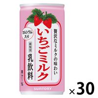 サントリー いちごミルク 190g 1箱（30缶入）