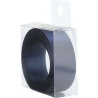 包む カットサテンリボン 18mm幅×3m巻 インディゴブルー T-5956-IB 1個