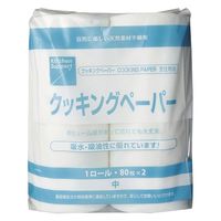 久世 バ)業務用 キッチンサポートクッキングペーパー中 4589559562338 1PC(80枚×2)　常温（直送品）