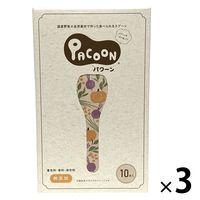 食べられるスプーン PACOON（パクーン）国産野菜 5種＜おから・抹茶・かぼちゃ・ビーツ・いぐさ＞10本入 1セット（1個×3）