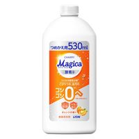 CHARMY Magica（チャーミーマジカ） 酵素プラス オレンジ 詰め替え 530mL 1個 食器用洗剤 ライオン