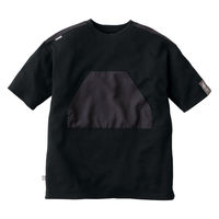 エスケープロダクト GE-3005サロペ・デ・Tシャツ ブラック XL 3005-5 1着（直送品）