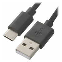 オーム電機 USBケーブル2.0 タイプA-タイプC