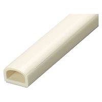 マサル工業 やわらか配線カバー 50cmx2本 ミルキー 14-3196 1セット(2本×5)