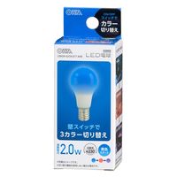 オーム電機 LED PS E17 2W青スタート調色 06-3446 1セット(4個)