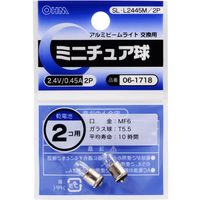 オーム電機 ミニチュア球 2個入 SL-L