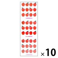 奥山商会 オーロラシール リンゴ4列 KA341 1セット（1枚×10）