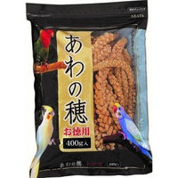 アラタ 粟の穂 小鳥 お徳用 400g 鳥 フード 餌 えさ 粟(あわ