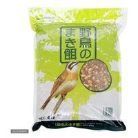 アラタ ワンバード アミーゴ 野鳥のまき餌 4kg 鳥 フード 種 穀類 4532243240494 1個(4kg入)（直送品）