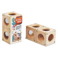マルカン かくれんボックス 2個 ハムスター おもちゃ 4906456513810 1個(2個入入)（直送品）